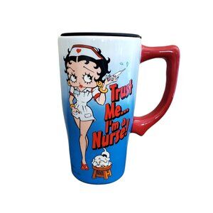2007 Betty Boop Ceramic Mug with Handle "Trust Me... I'm a Nurse